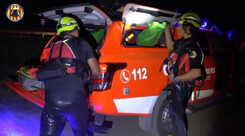 bomberos valencia El grupo de rescate de los bomberos intervino para rescatar el cuerpo del joven