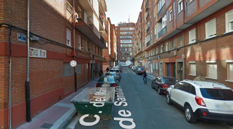 Valladolid Acceso a la calle del Marqués de Santillana de Valladolid, donde se produjeron los hechos