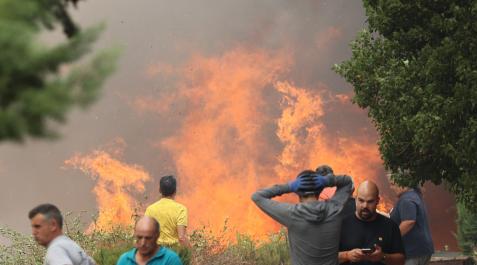 Un incendio obliga a evacuar los municipios de Alcalá y Añón de Moncayo Un incendio obliga a evacuar los municipios de Alcalá y Añón de Moncayo