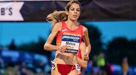 maitane Maitane Melero, con la camiseta de la selección.