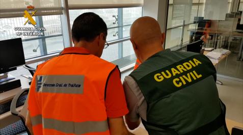 guardia civil La Guardia Civil investiga a 92 personas por falsificación de documentos relacionados con denuncias de tráfico