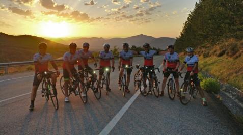 as El equipo partirá desde la Colegiata de Roncesvalles este sábado