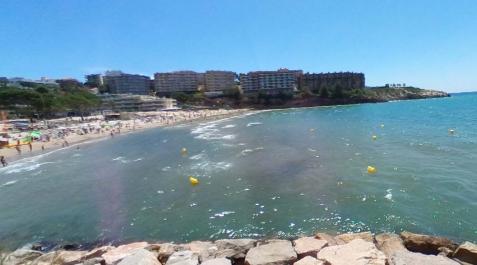 Els Capellans de Salou Vista de la playa Els Capellans de Salou