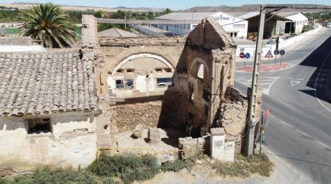 Imagen actual del antiguo humilladero, prácticamente en ruina. Imagen actual del antiguo humilladero, prácticamente en ruina.