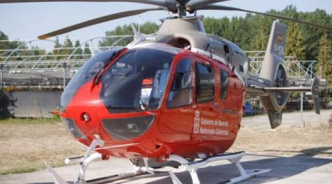 HELICOPTERO Rescatada una mujer que ha sufrido una caída en las Peñas de Itxusi