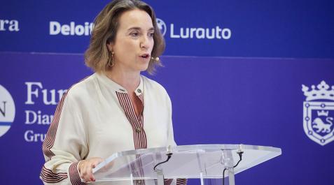 Cuca Gamarra, este viernes en los Cursos Europeos de Verano en Pamplona Cuca Gamarra, este viernes en los Cursos Europeos de Verano en Pamplona