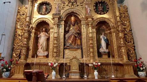 Retablos Retablo mayor de Muguiro, procedente de la capilla de san Blas de la catedral de Pamplona, c. 1530