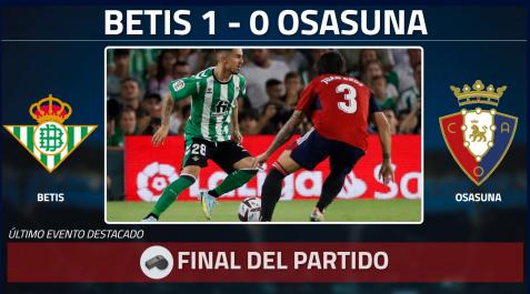 Betis - Osasuna en directo Betis - Osasuna en directo