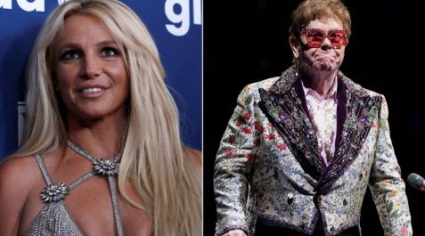 britney spears y elton john Britney Spears y Elton John
