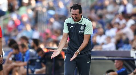 Unai Emery, entrenador del Villarreal Unai Emery