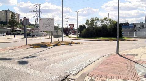 carril bici Landaben carril bici Landaben