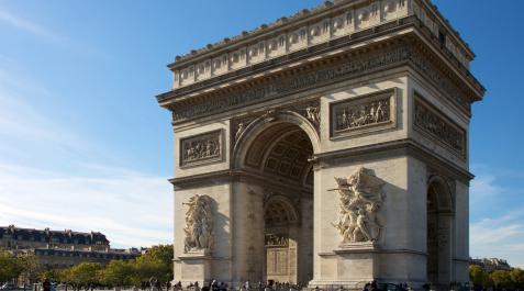 Arco de Triunfo, en París Arco de Triunfo