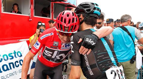 mikel nieve Chris froome mikel nieve Chris froome