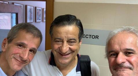 trigolari Javier Trigo compartía esta imagen de su despedida
