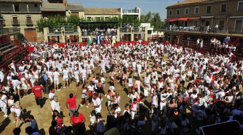 Fotos del cohete de fiestas de Caparroso. Fotos del cohete de fiestas de Caparroso.