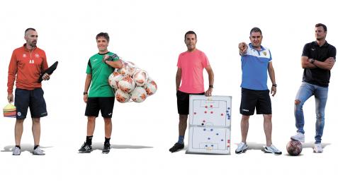 Andoni Alonso (Mutilvera), Alfredo Ibero 'Babeto' (San Juan), Xabi Mata (Cirbonero), Álex Huerta (Cirbonero), Oriol Riera (Tudelano) Andoni Alonso (Mutilvera), Alfredo Ibero 'Babeto' (San Juan), Xabi Mata (Cirbonero), Álex Huerta (Cirbonero), Oriol Riera (Tudelano)