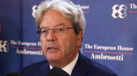 Paolo-Gentiloni El comisario de Economía de la UE, Paolo Gentiloni