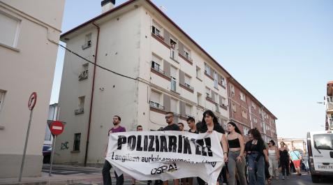 Ospa2022 Manifestación del Ospa Eguna 2022 en Alsasua