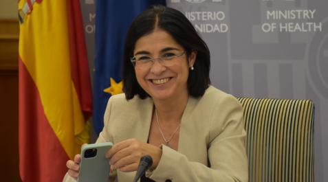 carolina-darias La ministra de Sanidad, Carolina Darias