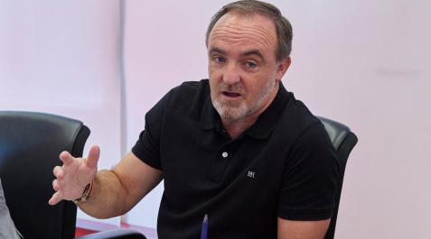 esparza Javier Esparza, portavoz de Navarra Suma, en la Mesa y Junta de portavoces del Parlamento de Navarra celebrada este lunes