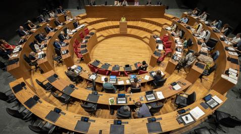 parlamento Pleno del Parlamento de Navarra