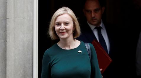 liz-truss La primera ministra británica, Liz Truss