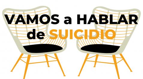 suicidio Cartel del programa de encuentros para visibilizar y abordar el suicidio