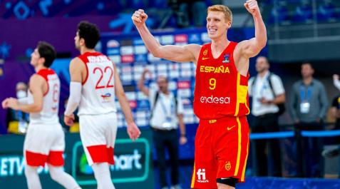 Willy Hernangómez, en el partido que enfrentó a la Selección Española contra Turquía Willy Hernangómez, en el partido que enfrentó a la Selección Española contra Turquía