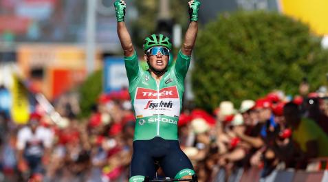 Pedersen Mads Pedersen se proclama vencedor de la 19ª etapa de la Vuelta a España en la meta de Talavera de la Reina