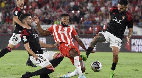 Almería-Osasuna Almería-Osasuna, de la jornada 5 de LaLiga Santander.