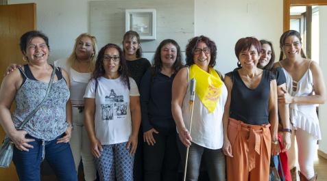 Alsasua Integrantes de los Servicios Sociales de Base de Alsasua, Olazagutía y Ziordia: Ana Barroso Benito, Georgina de los Ángeles Pastrana Cabrera, Odete De Fátima Corrella, Ane Laguardia Rosón, Pilar Claver Talavera, Asun Bergera Zelaia, Arantxa Erviti Beloki, María Razkin Galán y María Larraza Hernández