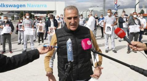 ALFREDO-MORALES El comité de empresa de Volkswagen Navarra dice que la aceptación del Perte debe dar