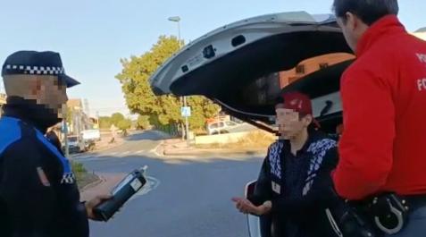 Control en Tafalla, en el que su madre fue imputada por obstrucción a la justicia Control en Tafalla, en el que su madre fue imputada por obstrucción a la justicia