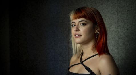 La cantante Alba Reche La cantante Alba Reche