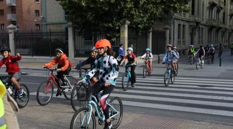 Bicicletada en Pamplona Bicicletada en Pamplona