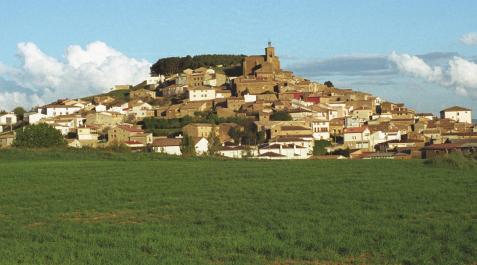 Vista de la localidad de Aibar, de donde surge el linaje que lleva su nombre