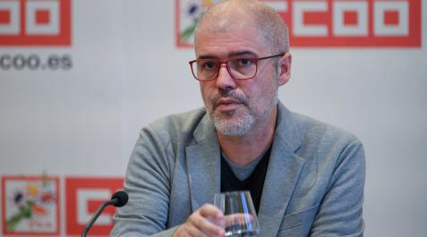Unai-Sordo El secretario general de CCOO, Unai Sordo