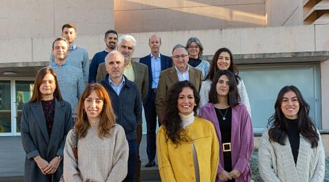 Proyecto CARDIOPRINT Equipo de investigadores de la Clínica Universidad de Navarra y del Cima que participan en el proyecto CARDIOPRINT