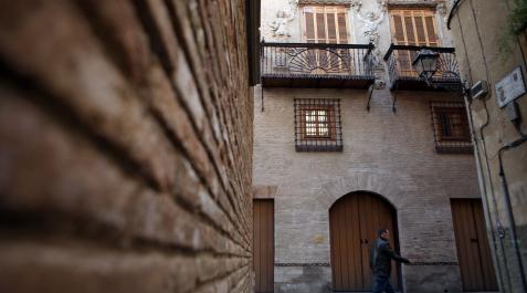 A_ NURIA G. (35772773) Fachada de la Casa del Almirante, sede de la EPEL Tudela Cultura.