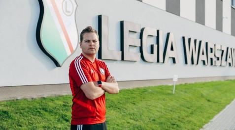 DDN_29-09-2022_18h31m (35780899) Piotrek Urban, en una foto tomada en la ciudad deportiva del Legia de Varsovia, club que ha dejado ahora tras más de cinco años