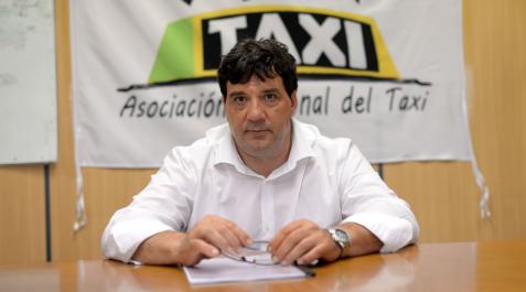 Kiko Asín, presidente de Teletaxi San Fermín Kiko Asín, presidente de Teletaxi San Fermín