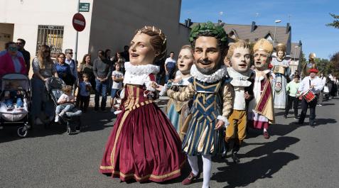 Desfile de San Miguel en Tudela