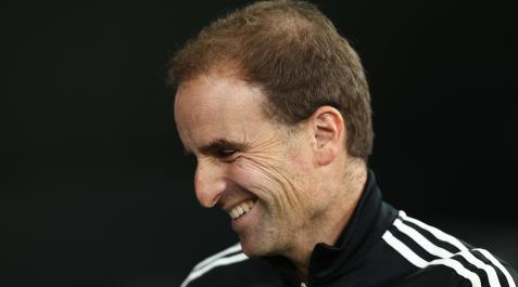 Jagoba Arrasate, en el Santiago Bernabéu Jagoba Arrasate