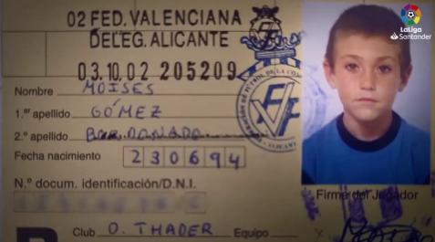 Moi La ficha de Moi Gómez con el Club Deportivo Thader de Rojales