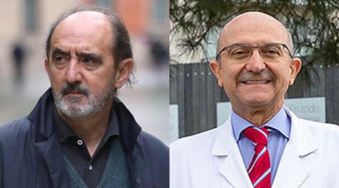 El filósofo Daniel Innerarity Grau y el médico Miguel Ángel Martínez-González El filósofo Daniel Innerarity Grau y el médico Miguel Ángel Martínez-González