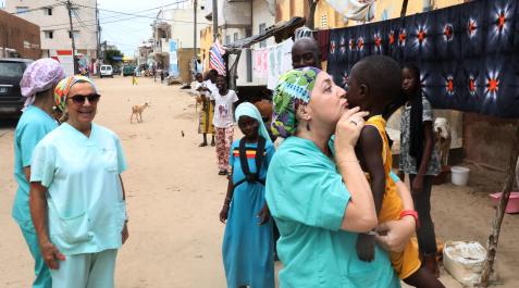 Imagen de la expedición navarra de la ONG 'Hope & Progress' en Senegal Imagen de la expedición navarra de la ONG 'Hope & Progress' en Senegal