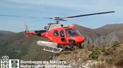 Rescatada una mujer en Irubelalaskoa (Baztán) Rescatada una mujer en Irubelalaskoa (Baztán)