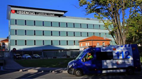 Una vista del servicio de Urgencias de los hospitales públicos de Pamplona Urgencias