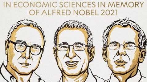 Galardonados con el Nobel de Economía 2021 Galardonados con el Nobel de Economía 2021