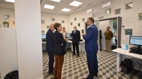 La presidenta del Gobierno de Navarra visita las nuevas sedes de CITI Navarra y ANAIT La presidenta del Gobierno de Navarra visita las nuevas sedes de CITI Navarra y ANAIT